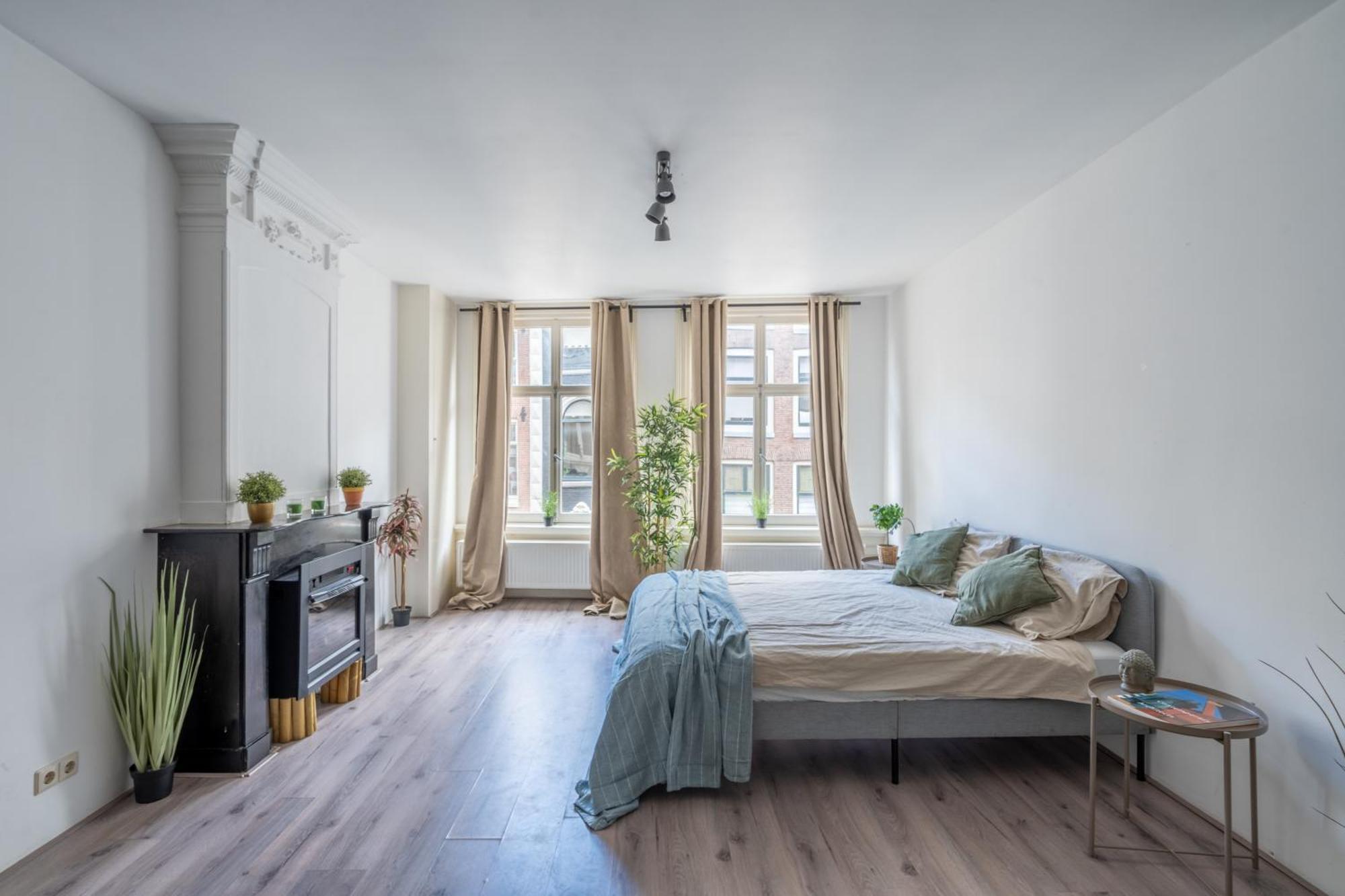 Penthouse Amsterdam Dam Square Amesterdão Quarto foto
